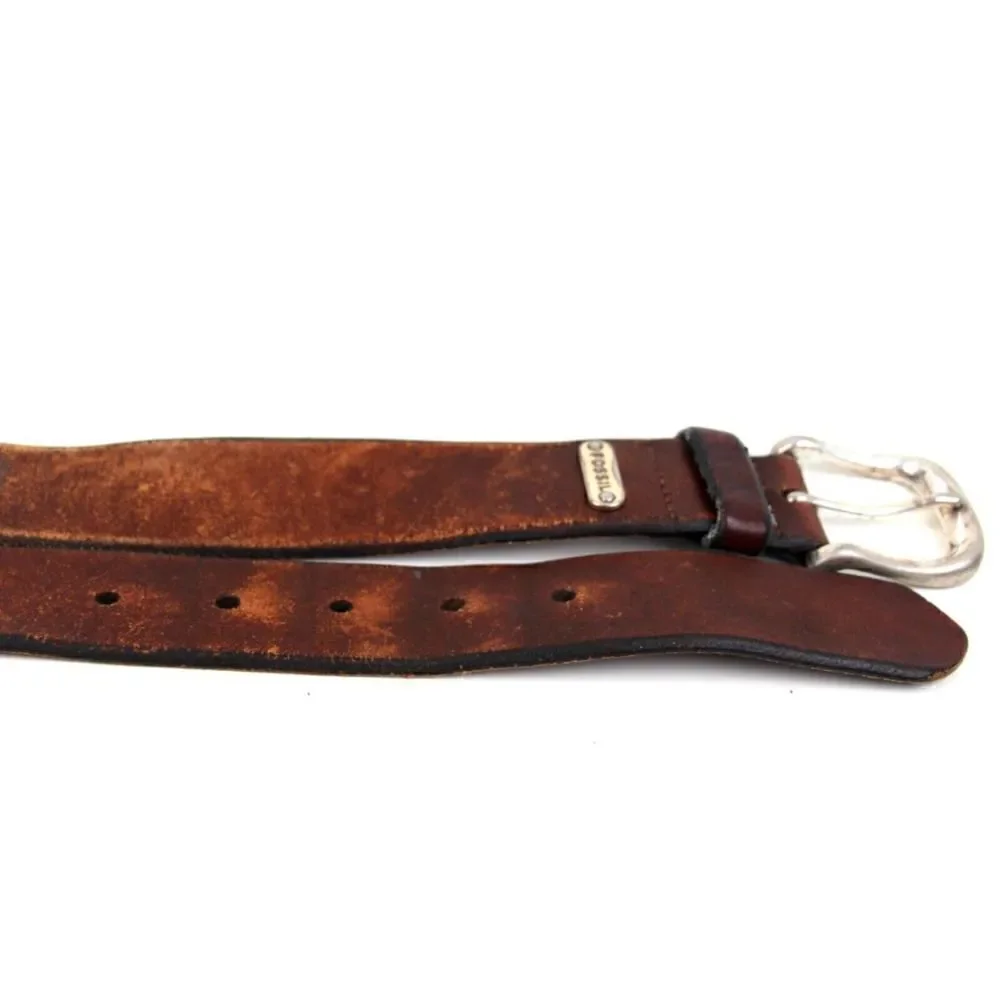 VTG Fossil BROWN GENUINE LEATHER 1.5